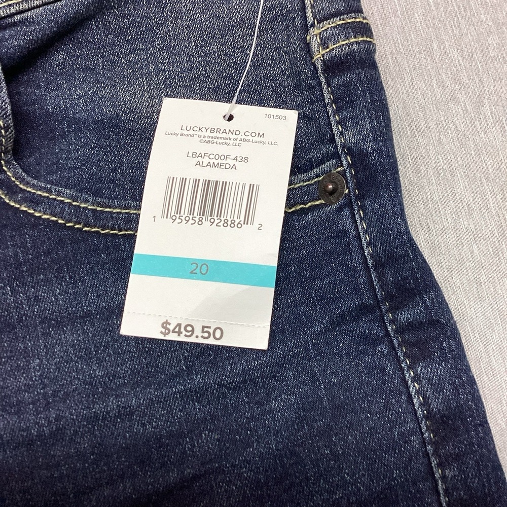 Boys Lucky Authentic Skinny Stretch Size 20 Adjustable Waist - Picture 5 of 14